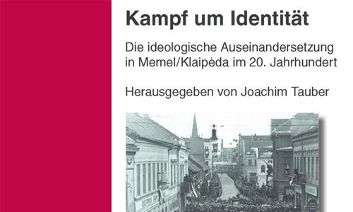 Buchcover: Vasilijus Safronovas: Kampf um Identität (Ausschnitt)