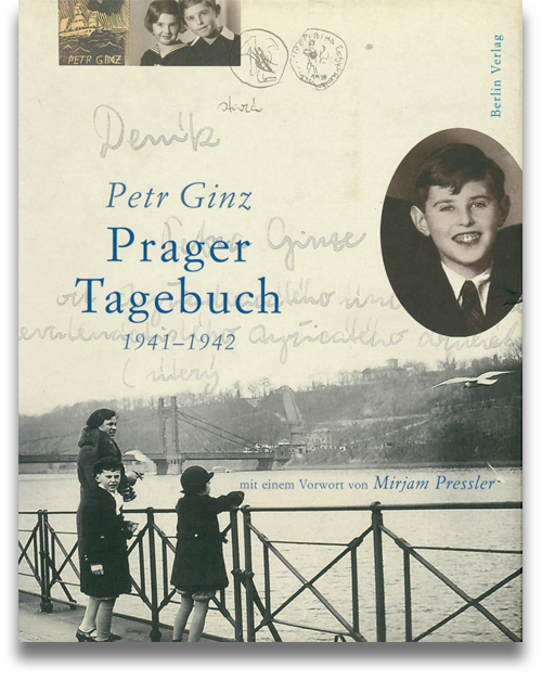 Buchcover: Petr Ginz: Prager Tagebuch 1941–1942 Buchcover: Petr Ginz: Prager Tagebuch 1941–1942