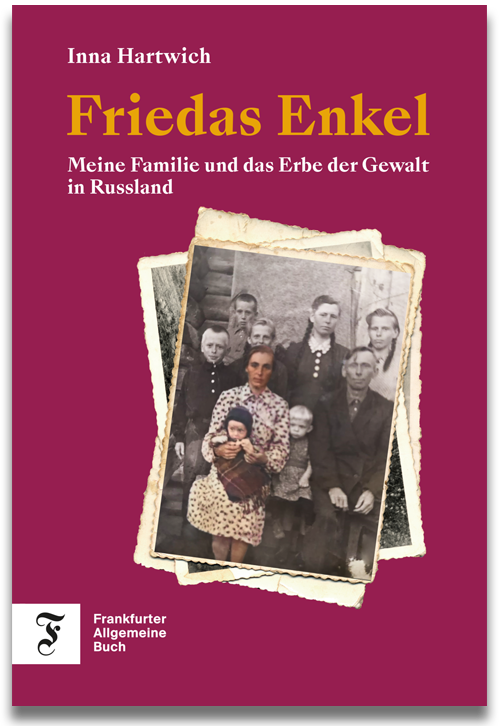 Buchcover: Inna Hartwich: Friedas Enkel Buchcover: Inna Hartwich: Friedas Enkel