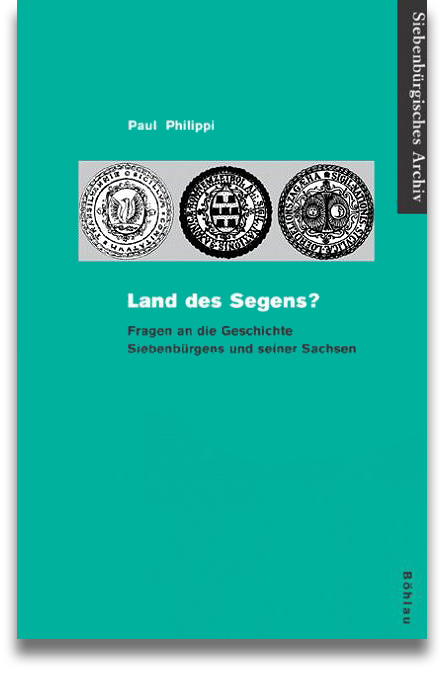 Buchcover: Paul Philippi: Land des Segens Buchcover: Paul Philippi: Land des Segens