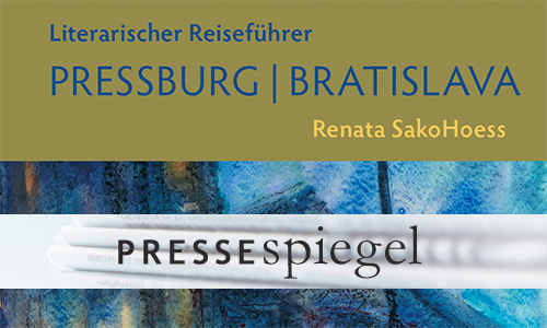 Coverausschnitt: Renata SakoHoess: Literarischer Reiseführer Pressburg | Bratislava