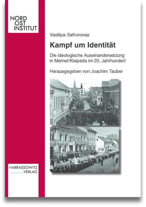 Buchcover: Vasilijus Safronovas: Kampf um Identität