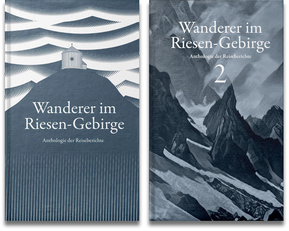 Buchcover: Wanderer im Riesen-Gebirge. Anthologie der Reiseberichte aus dem 17. bis 20. Jahrhundert, Band 1 und 2 Buchcover: Wanderer im Riesen-Gebirge. Anthologie der Reiseberichte aus dem 17. bis 20. Jahrhundert, Band 1 und 2