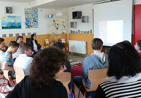 Schüler-Workshop mit Csilla Susi Szabó