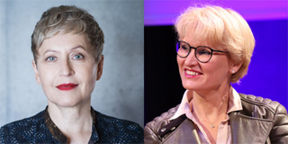 Ulrike Draesner, Wolting Monika | © Dominik Butzmann, © privat
