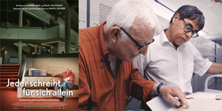 Film »Jeder schreibt für sich allein«, Plakat und Standbild | © Piffl Medien