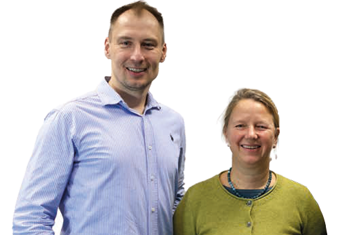 Die beiden KK-Redakteure Markus Nowak und Renate Zöller