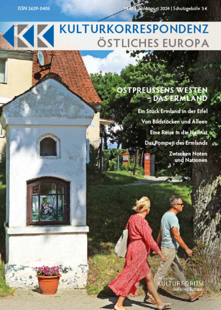 Titelblatt der KK 1442 | Juli 2024: Ostpreußens Westen – das Ermland Titelblatt der KK 1442 | Juli 2024: Ostpreußens Westen – das Ermland