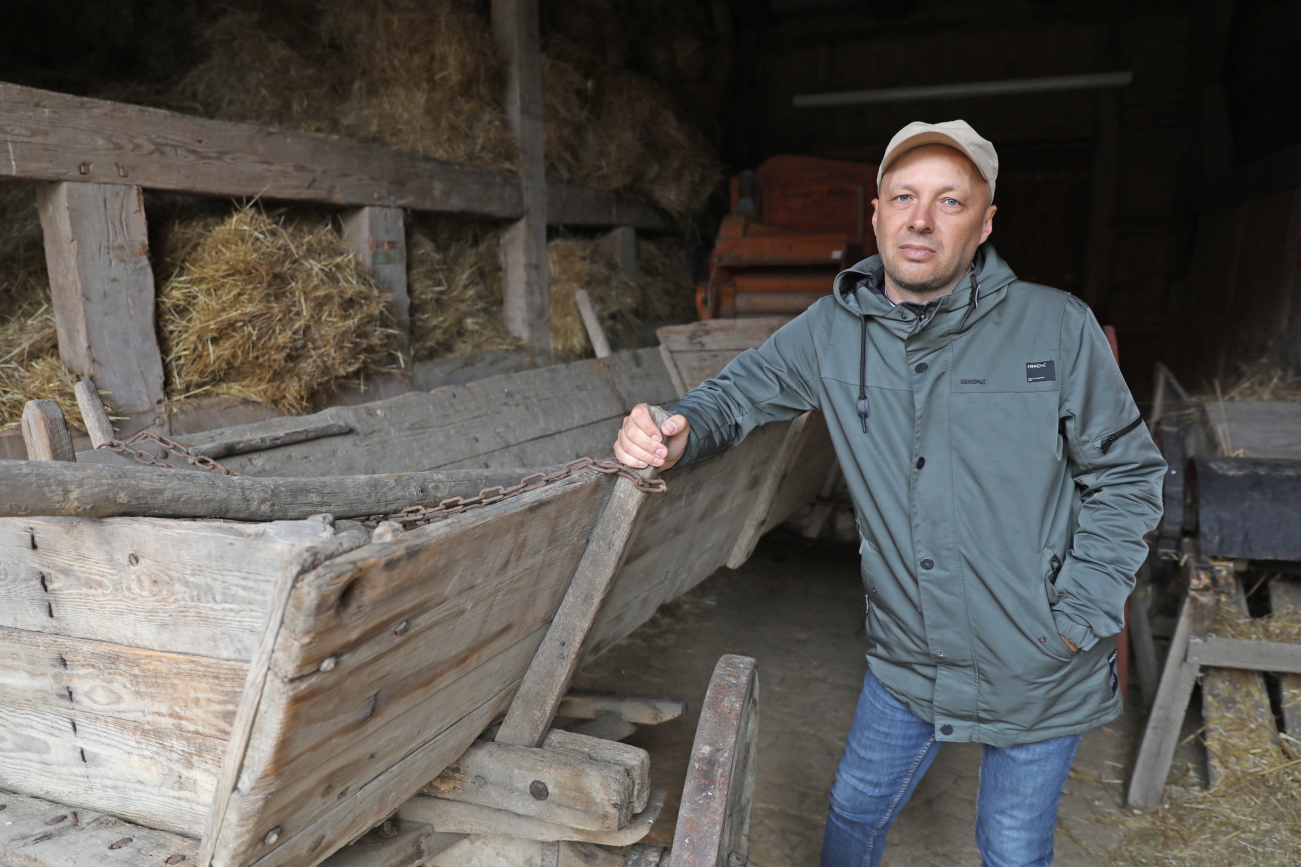 Der Ethnologe Dawid Gonciarz ist Leiter des Freilichtmuseums Schwolow.