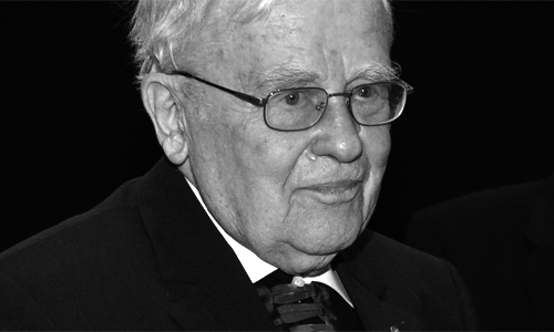 Paul Philippi während der Verleihung des Georg Dehio-Kulturpreises am 28. September 2017. Foto: © Deutsches Kulturforum östliches Europa, Mathias Marx
