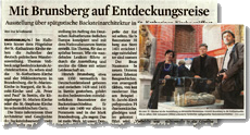 MAZ, 11.09.2022: Mit Brunsberg auf Entdeckungsreise (Ausschnitt) MAZ, 11.09.2022: Mit Brunsberg auf Entdeckungsreise (Ausschnitt)