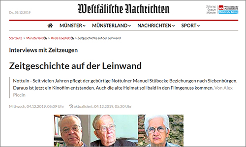 Screenhot von www.wn.de, der Westfalischen Nachrichten online Screenhot von www.wn.de – Online-Ausgabe der Westfälischen Nachrichten