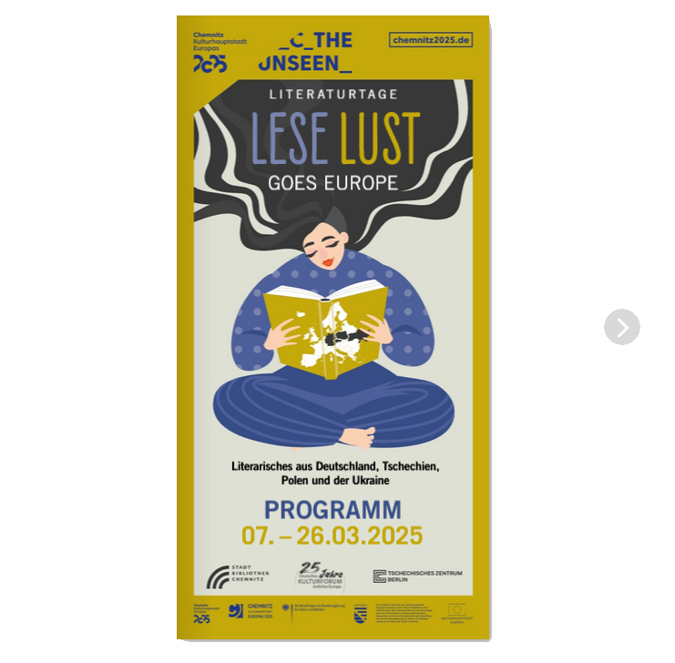 Screenshot: Chemnitz 2025 | Literaturtage »Leselust goes europe« – Programm auf Yumpu Screenshot: Chemnitz 2025 | Literaturtage »Leselust goes europe« – Programm auf Yumpu