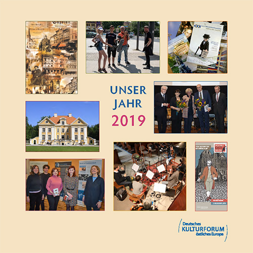 Cover: Unser Jahr 2019 – Jahresbericht des Deutschen Kulturforums östliches Europa
