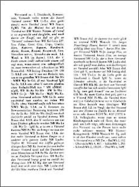 Beispielseite aus dem Sudetendeutschen Wörterbuch.