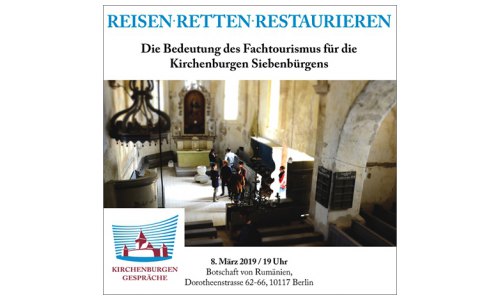 Reisen – Retten – Restaurieren  - Veranstaltungen