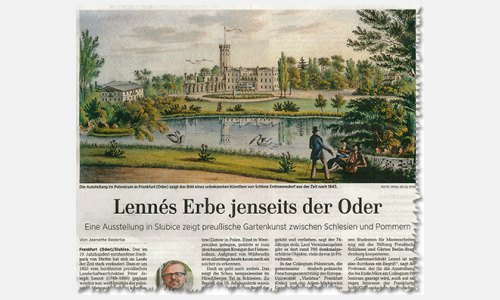 Ausschnitt aus dem Artikel in der <i>MAZ</i>