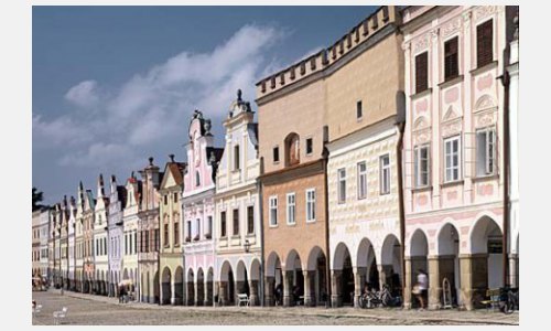 Ein bedeutender Handelsplatz war das mährische Teltsch im 13. Jahrhundert. Heute liegt der Telč benannte Ort in Tschechien. © Deutsches Kulturforum östliches Europa, 2004 • M. Marx