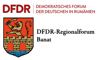 Logo des Demokratischen Forum der Deutschen in Rumänien – DFDR-Regionalforum Banat Logo des Demokratischen Forum der Deutschen in Rumänien – DFDR-Regionalforum Banat