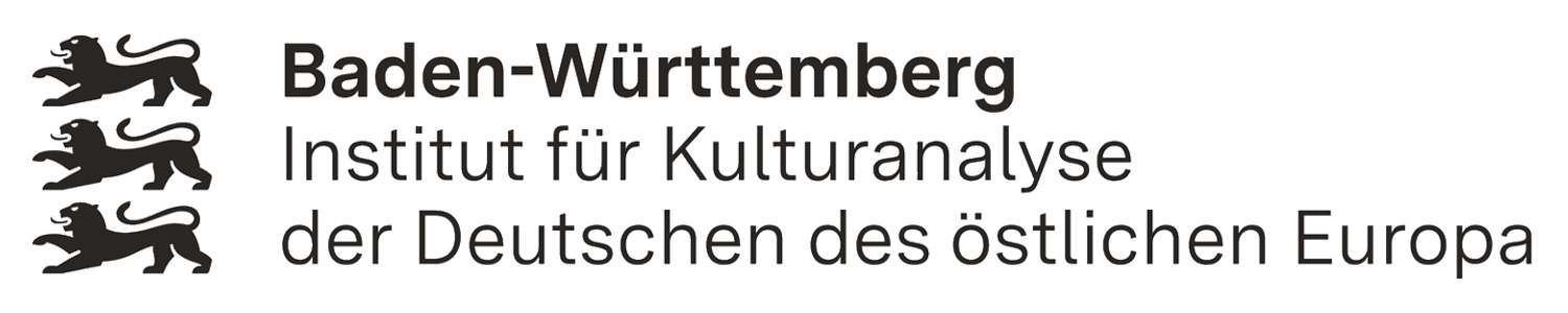 Logo: Institut für Kulturanalyse der Deutschen des östlichen Europa – IKDE