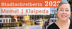 Logo: Stadtschreiberin Memel 2022