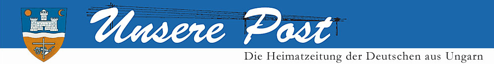 Logo: Unsere Post – Die Heimatzeitung der Deutschen aus Ungarn