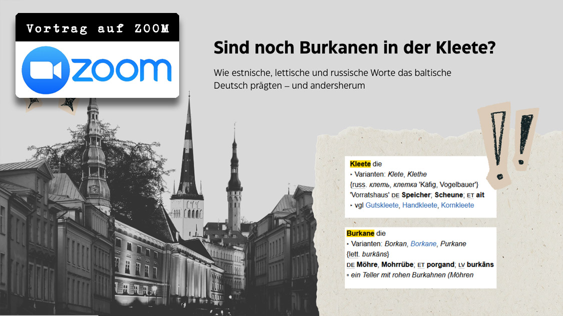 Sind noch Burkanen in der Kleete? - Veranstaltungen
