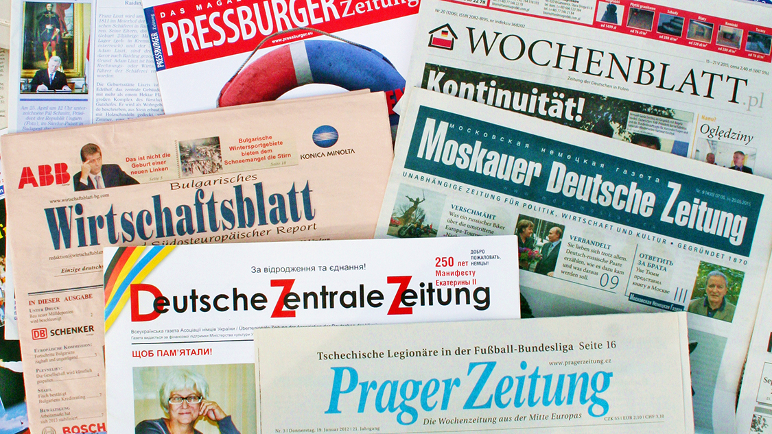 Deutschsprachige Medien im östlichen Europa - Veranstaltungen